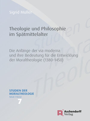 cover image of Theologie und Philosophie im Spätmittelalter